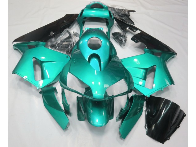 Shop Teal Plain Honda CBR600RR Motorcycle Fairings 03-04 Shop Teal Plain Honda CBR600RR Motorcycle Fairings 03-04