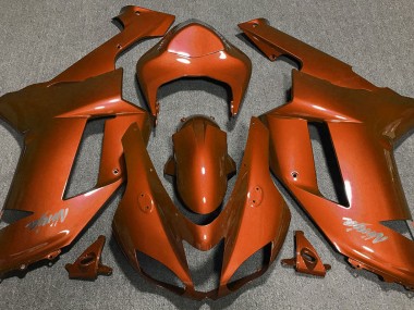Shop Tiger Orange Kawasaki ZX6R Motorcycle Fairings 07-08