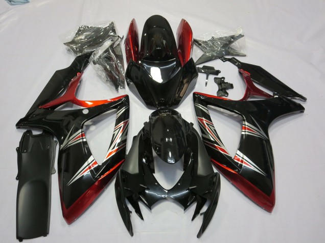 Shop Tri Color Suzuki GSXR750 Motorcycle Fairings 06-07