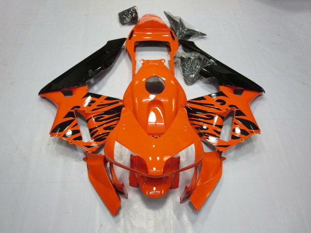 Shop Tribal Orange Honda CBR600RR Motorcycle Fairings 03-04 Shop Tribal Orange Honda CBR600RR Motorcycle Fairings 03-04