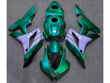 Shop Turquoise and Milky Purple Honda CBR600RR Motorcycle Fairings 07-08