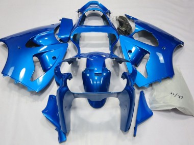 Shop Vibrant Blue Kawasaki ZX6R Motorcycle Fairings 00-02