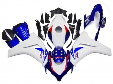 Shop Vibrant Blue Star Honda CBR1000RR Motorcycle Fairings 08-11
