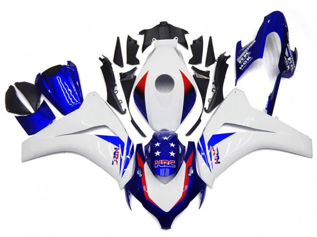 Shop Vibrant Blue Star Honda CBR1000RR Motorcycle Fairings 08-11 Shop Vibrant Blue Star Honda CBR1000RR Motorcycle Fairings 08-11