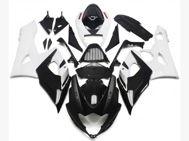 Shop Vibrant Gloss Blue and Matte Black Suzuki GSXR Motorcycle Fairings 1000 Motorcycle Fairings 05-06