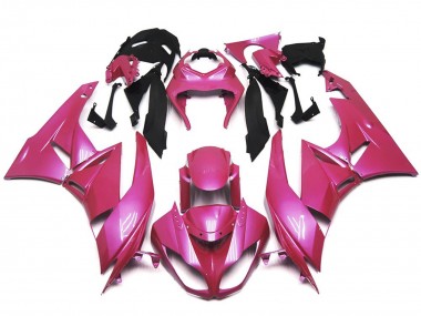 Shop Vibrant Gloss Pink Kawasaki ZX6R Motorcycle Fairings 09-12