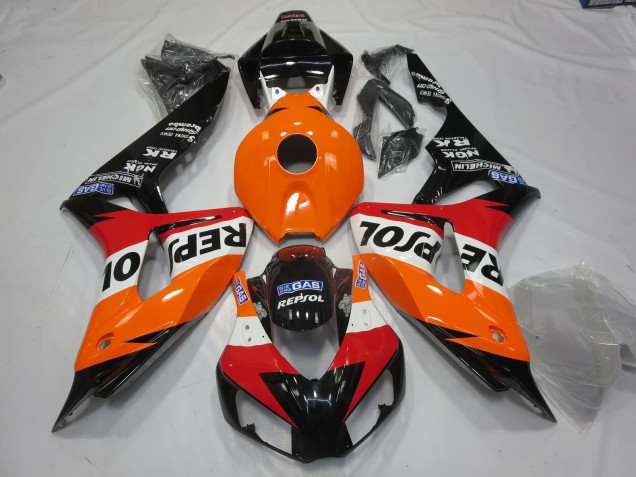 Shop Vibrant Repsol Style Honda CBR1000RR Motorcycle Fairings 06-07 Shop Vibrant Repsol Style Honda CBR1000RR Motorcycle Fairings 06-07