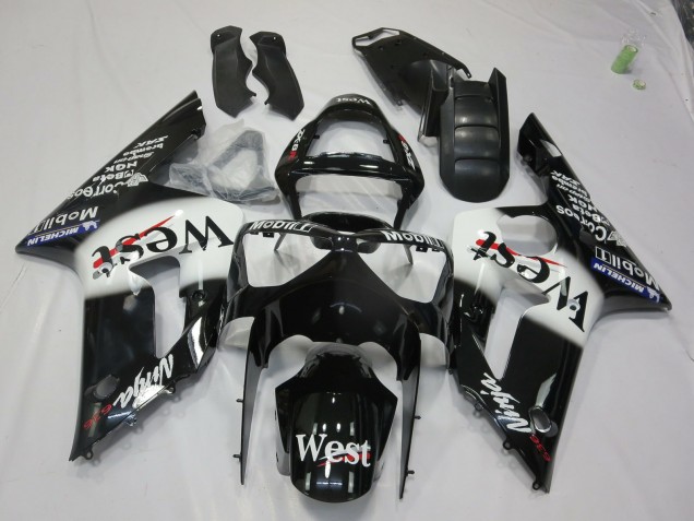 Shop West Kawasaki ZX6R Motorcycle Fairings 03-04 Shop West Kawasaki ZX6R Motorcycle Fairings 03-04