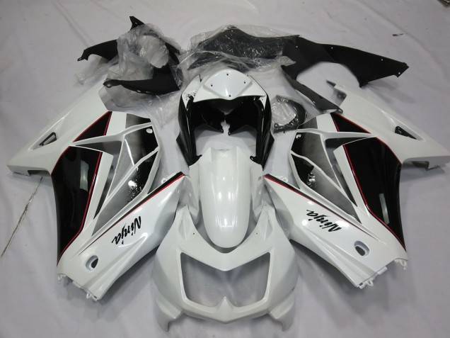 Shop White and Black Kawasaki Ninja Motorcycle Fairings 250 Motorcycle Fairings 08-13