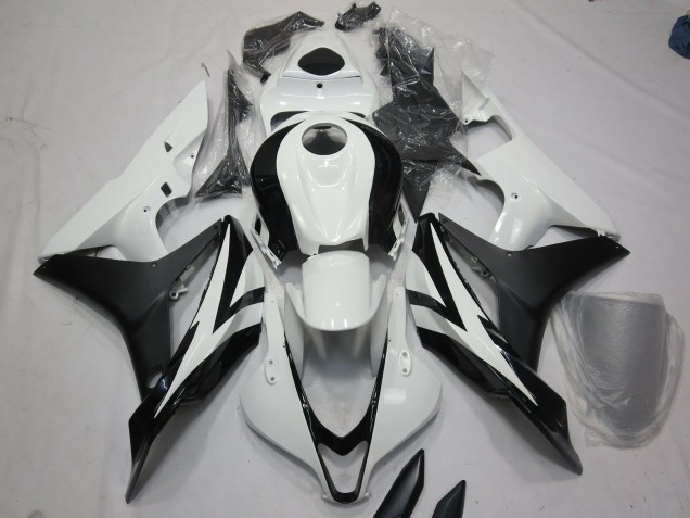 Shop White and Black OEM Style Honda CBR600RR Motorcycle Fairings 07-08 Shop White and Black OEM Style Honda CBR600RR Motorcycle Fairings 07-08