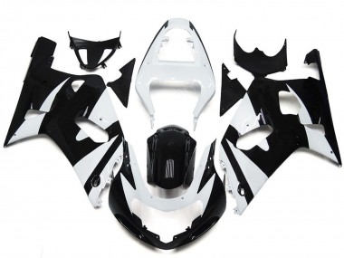 Shop White and Black Style OEM Suzuki GSXR750 Motorcycle Fairings 01-03