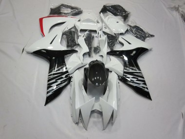 Shop White and Black Suzuki GSXR750 Motorcycle Fairings 11-20
