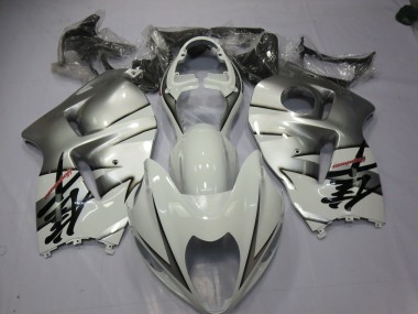 Shop White and Silver Suzuki GSXR Motorcycle Fairings 1300 Motorcycle Fairings 97-07