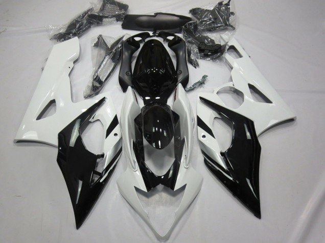 Shop White Black and Silver Suzuki GSXR Motorcycle Fairings 1000 Motorcycle Fairings 05-06