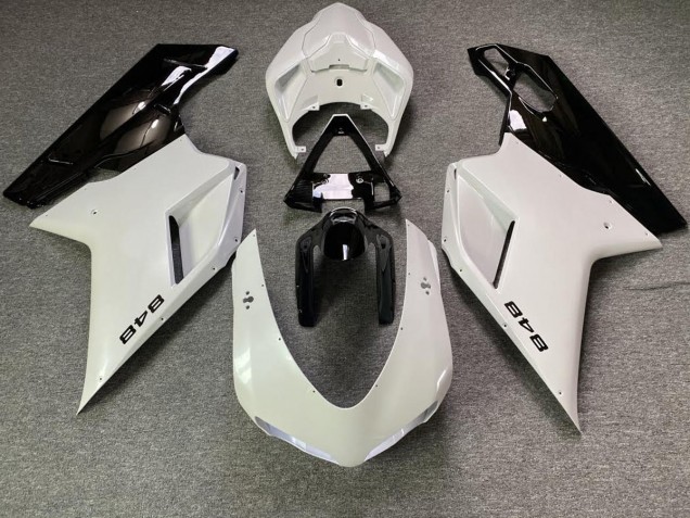 Shop White Pearl and Black Ducati 848 Motorcycle Fairings 1098 Motorcycle Fairings 1198 Motorcycle Fairings 07-12 Shop White Pearl and Black Ducati 848 Motorcycle Fairings 1098 Motorcycle Fairings 1198 Motorcycle Fairings 07-12