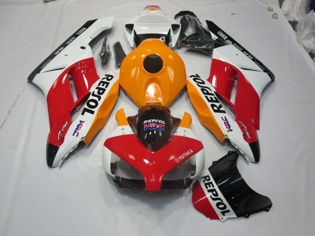 Shop White Repsol Honda CBR1000RR Motorcycle Fairings 04-05 Shop White Repsol Honda CBR1000RR Motorcycle Fairings 04-05