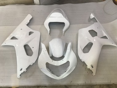 Shop White RS Suzuki GSXR750 Motorcycle Fairings 01-03