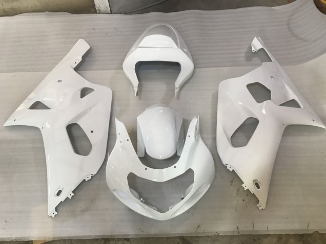Shop White RS Suzuki GSXR750 Motorcycle Fairings 01-03