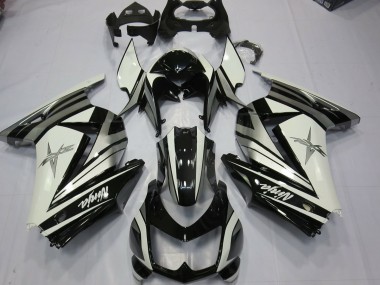 Shop White Silver Star Kawasaki Ninja Motorcycle Fairings 250 Motorcycle Fairings 08-13