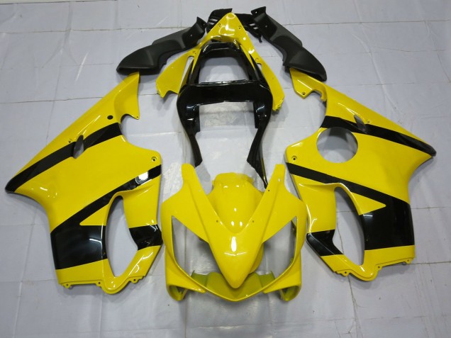 Shop Yellow and Black Honda CBR600 Motorcycle Fairings F4i Motorcycle Fairings 01-03 Shop Yellow and Black Honda CBR600 Motorcycle Fairings F4i Motorcycle Fairings 01-03