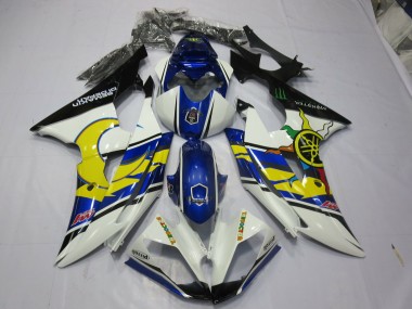 Shop Yellow and Blue Yamaha R6 Motorcycle Fairings 08-16