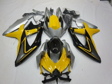 Shop Yellow Black Suzuki GSXR750 Motorcycle Fairings 08-10
