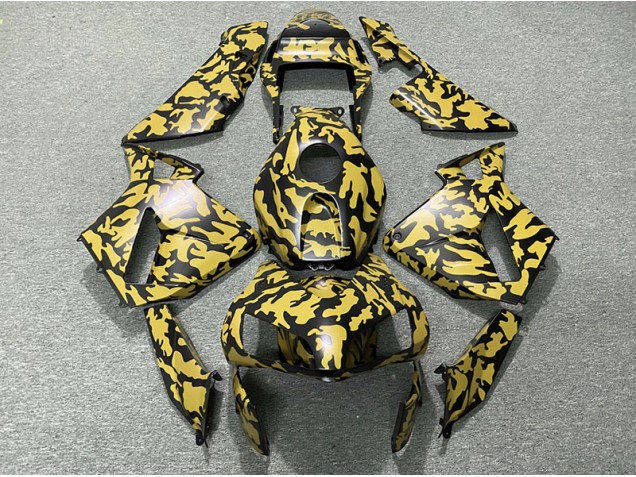 Shop Yellow Camo Honda CBR600RR Motorcycle Fairings 03-04 Shop Yellow Camo Honda CBR600RR Motorcycle Fairings 03-04